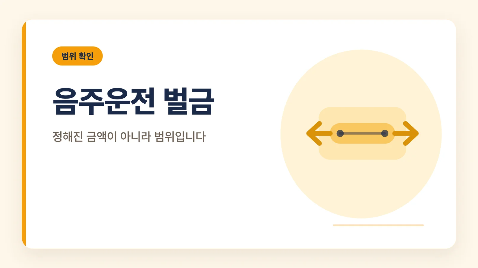 음주운전 벌금 얼마나 나오나...